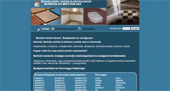 Desktop Screenshot of burkolas-mester.hu